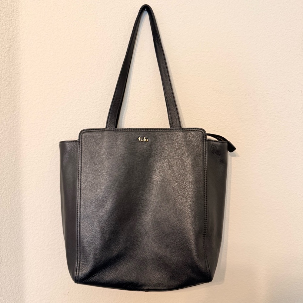 Tula England Nappa Original Ziptop Tote Bag!